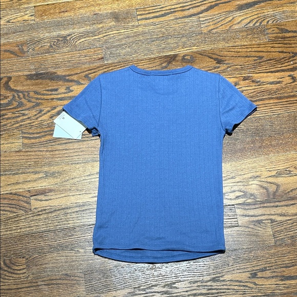 Pink Republic Cobalt Ribbed Tee - Picture 2 of 4